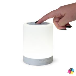 Caixa de Som Multimídia com Luminária REF: X04067 Plástico  Silkscreen   