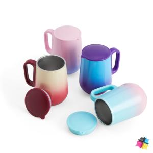 Caneca Bicolor Parede Dupla 250ml REF: X18720