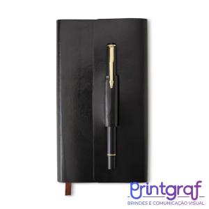 Kit para Anotações com Caneta REF: X07050 Couro sintético  Impressão Silk   