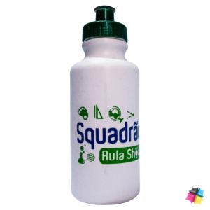 Squeeze Plástica Garrafa 500 ml REF: Z602 Plástico  Impressão Silk   